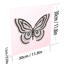 Load image into Gallery viewer, Butterfly-Partial Pearl Painting Kit with Frame-30x30cm
