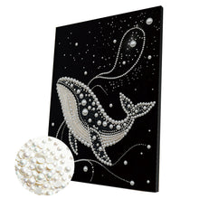 Load image into Gallery viewer, Jellyfish-Partial Pearl Painting Kit with Frame-30x40cm
