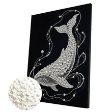 Load image into Gallery viewer, Jellyfish-Partial Pearl Painting Kit with Frame-30x40cm
