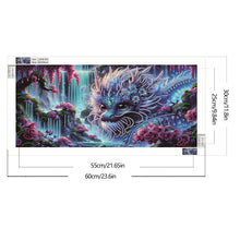 Load image into Gallery viewer, Dreamy Divine Dragon-Partial Special Diamond Painting-60x30cm-Large Size

