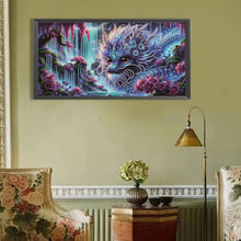 Load image into Gallery viewer, Dreamy Divine Dragon-Partial Special Diamond Painting-60x30cm-Large Size
