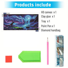Load image into Gallery viewer, Dreamy Lake Scenery-Partial Special Diamond Painting-60x30cm-Large Size
