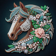 Load image into Gallery viewer, Horse-Partial Special Diamond Painting-30x30cm
