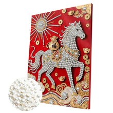 Load image into Gallery viewer, Lotus-Partial Pearl Painting Kit with Frame-30x40cm
