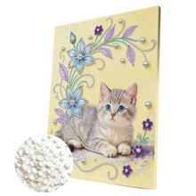 Load image into Gallery viewer, Snowflake-Partial Pearl Painting Kit with Frame-30x40cm
