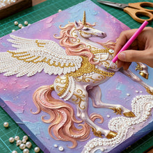 Load image into Gallery viewer, New Pearl Painting-Partial Pearl Painting Kit with Frame-25x25cm
