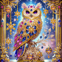 Load image into Gallery viewer, Owl-Partial Special Diamond Painting-30x30cm
