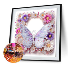 Load image into Gallery viewer, Butterfly-Partial Special Diamond Painting-30x30cm
