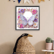 Load image into Gallery viewer, Butterfly-Partial Special Diamond Painting-30x30cm
