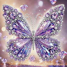 Load image into Gallery viewer, Butterfly-Partial Special Diamond Painting-30x30cm
