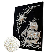 Load image into Gallery viewer, Whale-Partial Pearl Painting Kit with Frame-30x40cm
