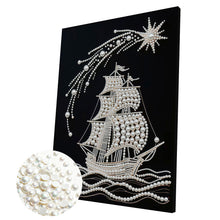 Load image into Gallery viewer, Whale-Partial Pearl Painting Kit with Frame-30x40cm
