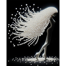 Load image into Gallery viewer, Woman-Partial Pearl Painting Kit with Frame-40x50cm
