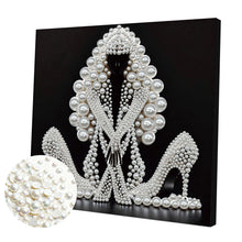Load image into Gallery viewer, Umbrella Angel-Partial Pearl Painting Kit with Frame-30x30cm
