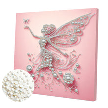 Load image into Gallery viewer, Umbrella Angel-Partial Pearl Painting Kit with Frame-30x30cm
