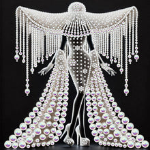 Load image into Gallery viewer, Elegant Pearl Woman-Partial Special Diamond Painting-30x30cm
