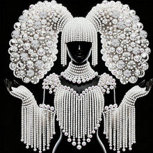 Load image into Gallery viewer, Elegant Pearl Woman-Partial Special Diamond Painting-30x30cm
