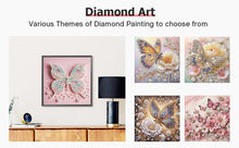 Load image into Gallery viewer, Butterfly-Partial Special Diamond Painting-30x30cm
