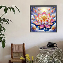 Load image into Gallery viewer, Lotus Flower3-Full Square Diamond Painting-40x40cm
