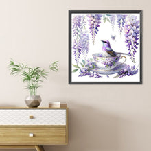 Load image into Gallery viewer, Flower And Bird Mug-Full Round Diamond Painting-40x40cm
