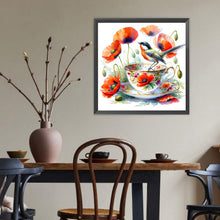 Load image into Gallery viewer, Flowersss-Full Round Diamond Painting-40x40cm
