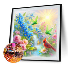 Load image into Gallery viewer, Flower-Full Round Diamond Painting-40x40cm
