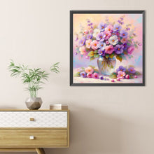 Load image into Gallery viewer, Flowe-Full Round Diamond Painting-40x40cm
