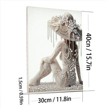 Load image into Gallery viewer, Woman-Partial Pearl Painting Kit with Frame-30x40cm
