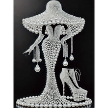 Load image into Gallery viewer, Woman-Partial Pearl Painting Kit with Frame-30x40cm
