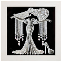 Load image into Gallery viewer, Beauty-Partial Special Diamond Painting with Frame-17x17cm
