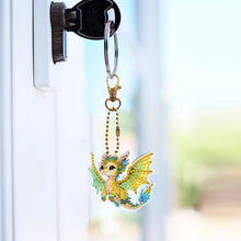 Load image into Gallery viewer, 6Pcs/Set Motorcycle-Double Side Drill-Diamond Keychain
