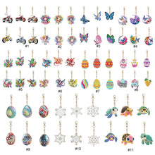 Load image into Gallery viewer, 6Pcs/Set Motorcycle-Double Side Drill-Diamond Keychain
