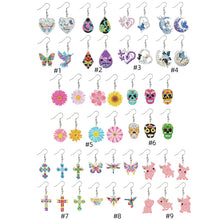 Load image into Gallery viewer, 2 Pairs Water Droplets-DIY Diamond Painting Earrings Kit
