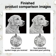 Load image into Gallery viewer, Golden Retriever-Partial Pearl Painting Kit with Frame-25x25cm
