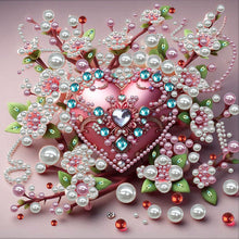 Load image into Gallery viewer, Flower Sparrow-Partial Pearl Painting Kit with Frame-30x30cm
