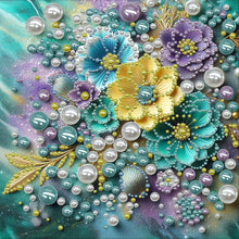 Load image into Gallery viewer, Flower Sparrow-Partial Pearl Painting Kit with Frame-30x30cm
