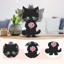 Load image into Gallery viewer, Cat-2-Single Side Drill-Acrylic Diamond Desktop Ornament
