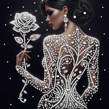 Load image into Gallery viewer, Elegant Beauty-Partial Special Diamond Painting-30x30cm

