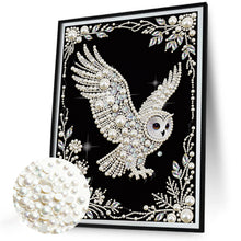 Load image into Gallery viewer, Owl-Partial Pearl Painting Kit Without Frame-30x40cm

