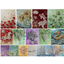 Load image into Gallery viewer, Grapes-Partial Special Diamond Painting-35x45cm
