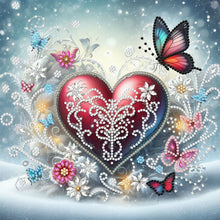 Load image into Gallery viewer, Valentine's Day-Partial Special Diamond Painting-30x30cm
