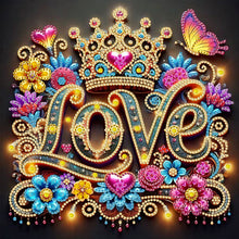 Load image into Gallery viewer, Valentine's Day-Partial Special Diamond Painting-30x30cm
