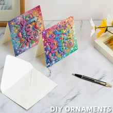 Load image into Gallery viewer, 6Pcs/Set Seaside-Diamond Greeting Cards
