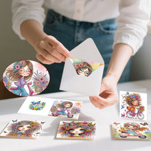 Load image into Gallery viewer, 6Pcs/Set Seaside-Diamond Greeting Cards
