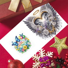 Load image into Gallery viewer, 6Pcs/Set Seaside-Diamond Greeting Cards
