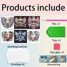 Load image into Gallery viewer, 6Pcs/Set Seaside-Diamond Greeting Cards
