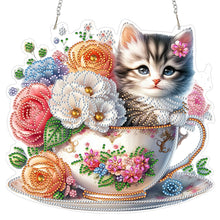 Load image into Gallery viewer, Goblins And Tulips-Single Side Drill-Diamond Pendant
