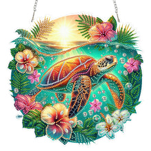 Load image into Gallery viewer, Goblins And Tulips-Single Side Drill-Diamond Pendant
