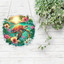 Load image into Gallery viewer, Goblins And Tulips-Single Side Drill-Diamond Pendant
