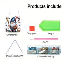 Load image into Gallery viewer, Goblins And Tulips-Single Side Drill-Diamond Pendant
